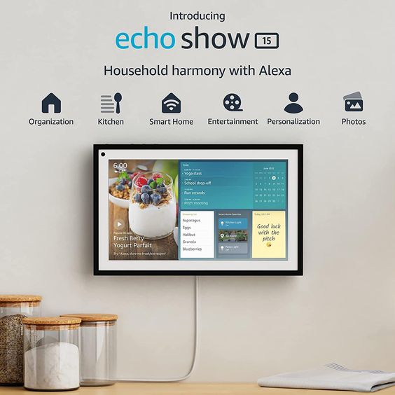 Amazon Echo Show 15 - Melhor Alta-Voz Com Tela do Mercado